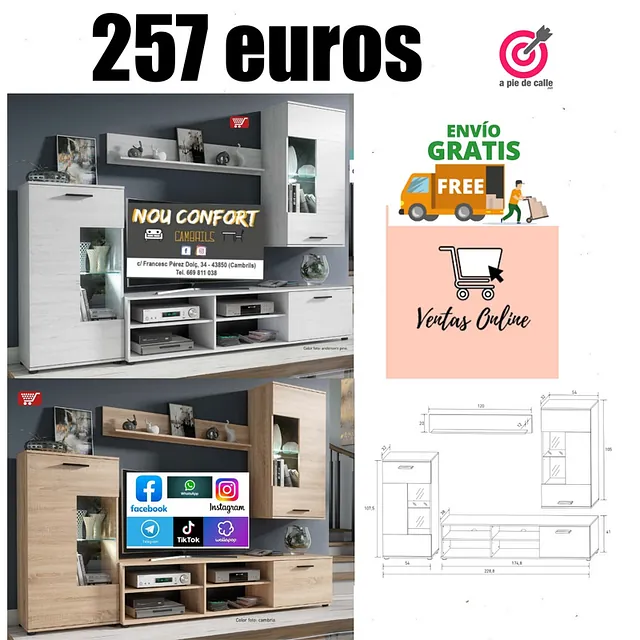 Nou Confort Cambrils muebles de salón 1